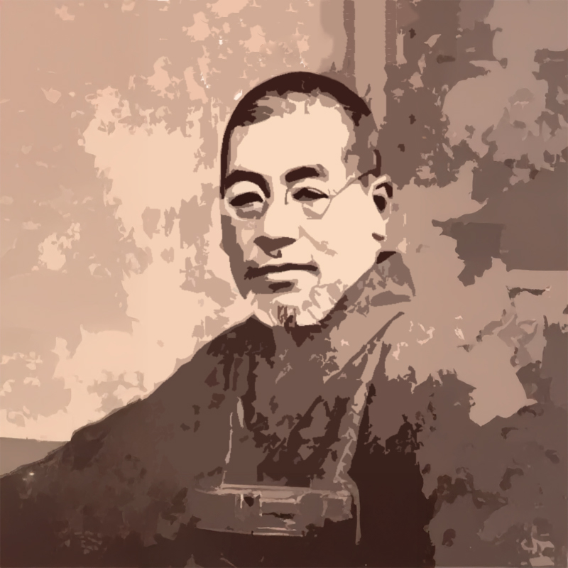 Mikao Usui - founder of Reiki healing practice.